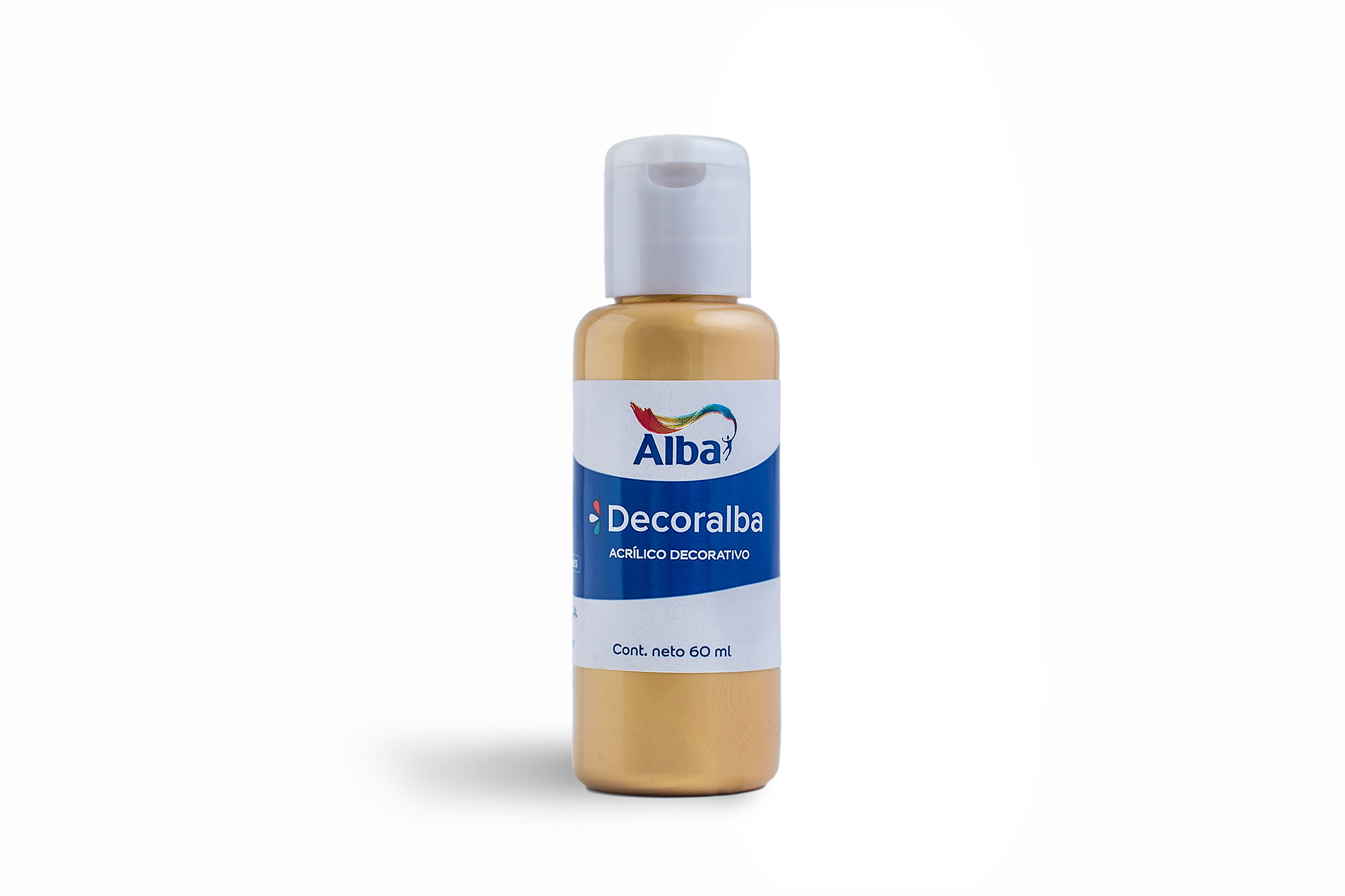 Acrilico decorativo alba 60cc oro 477 - 60ML - Alba Artística